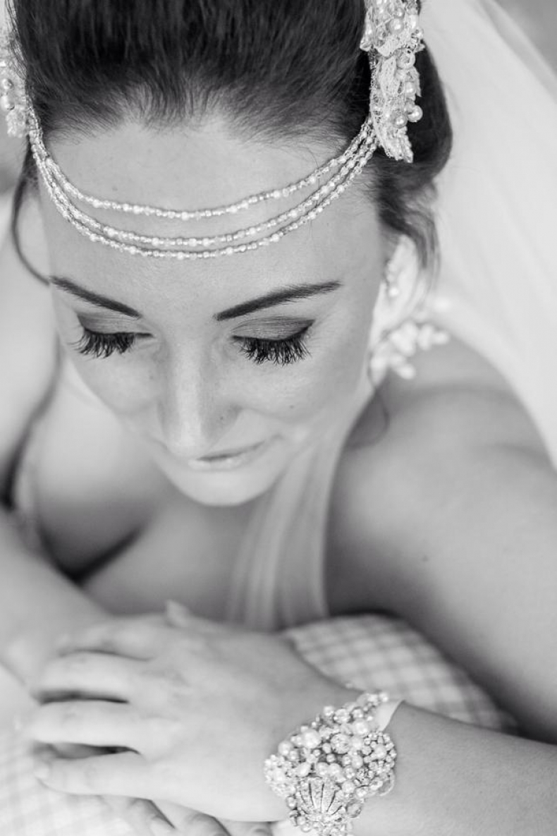 Vintage Chic Hair and Make up for Katherine at Morland Hall